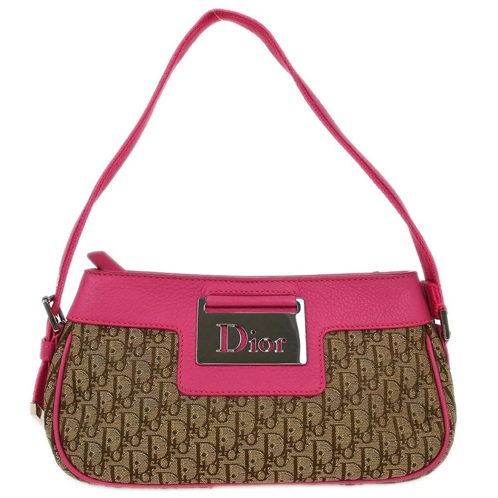 Christian Dior Beige Trotter Handbag CM0095 155016